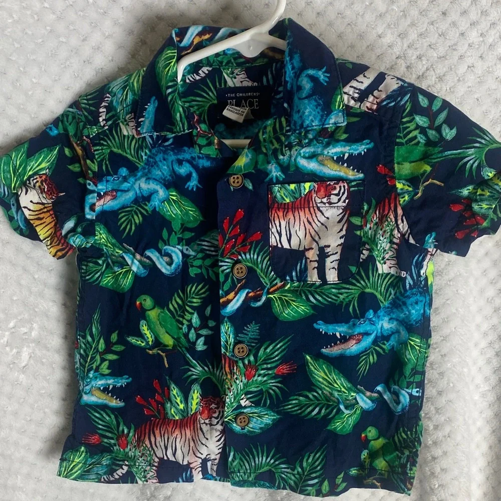 The Children's Place Jungle Safari Kids Shirt